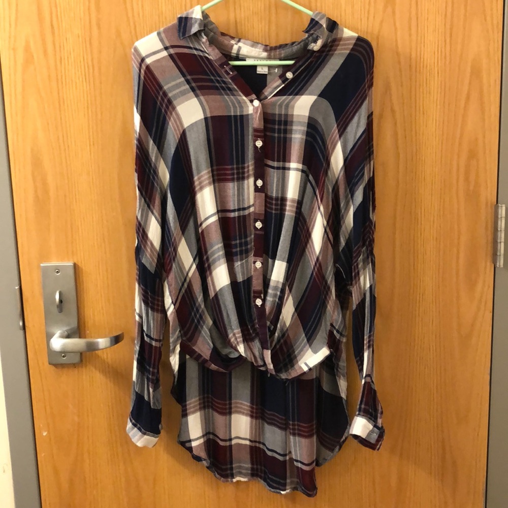 High low plaid from Columbus boutique